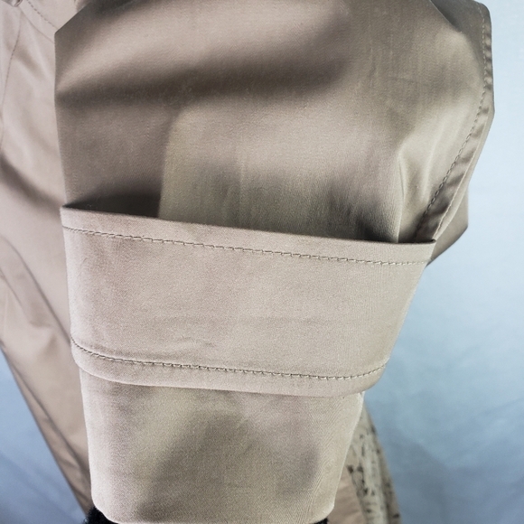 INC International Concepts Womans Lace Back Trench Coat Size 2X - Picture 5 of 12